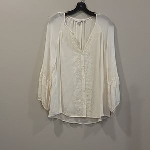 Cream blouse